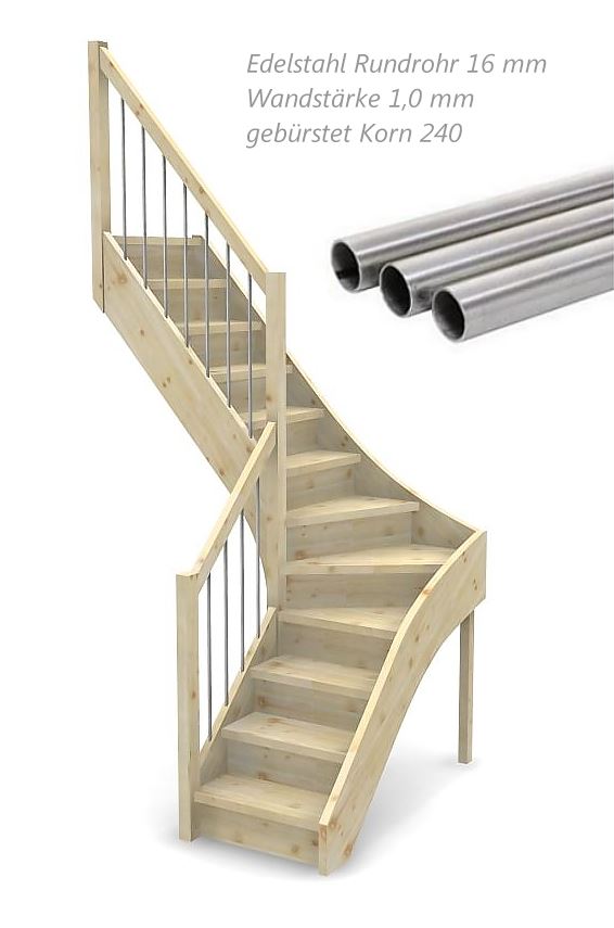 Sprossen Edelstahl