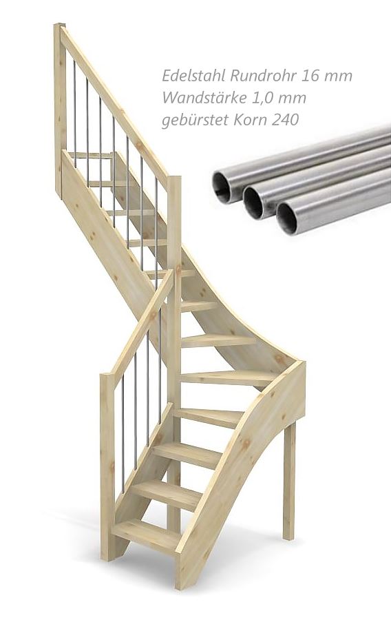 Sprossen Edelstahl