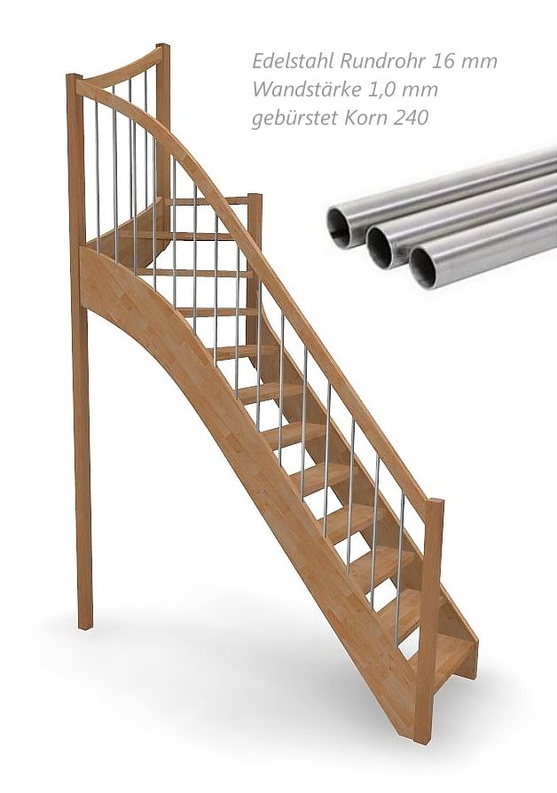Sprossen Edelstahl